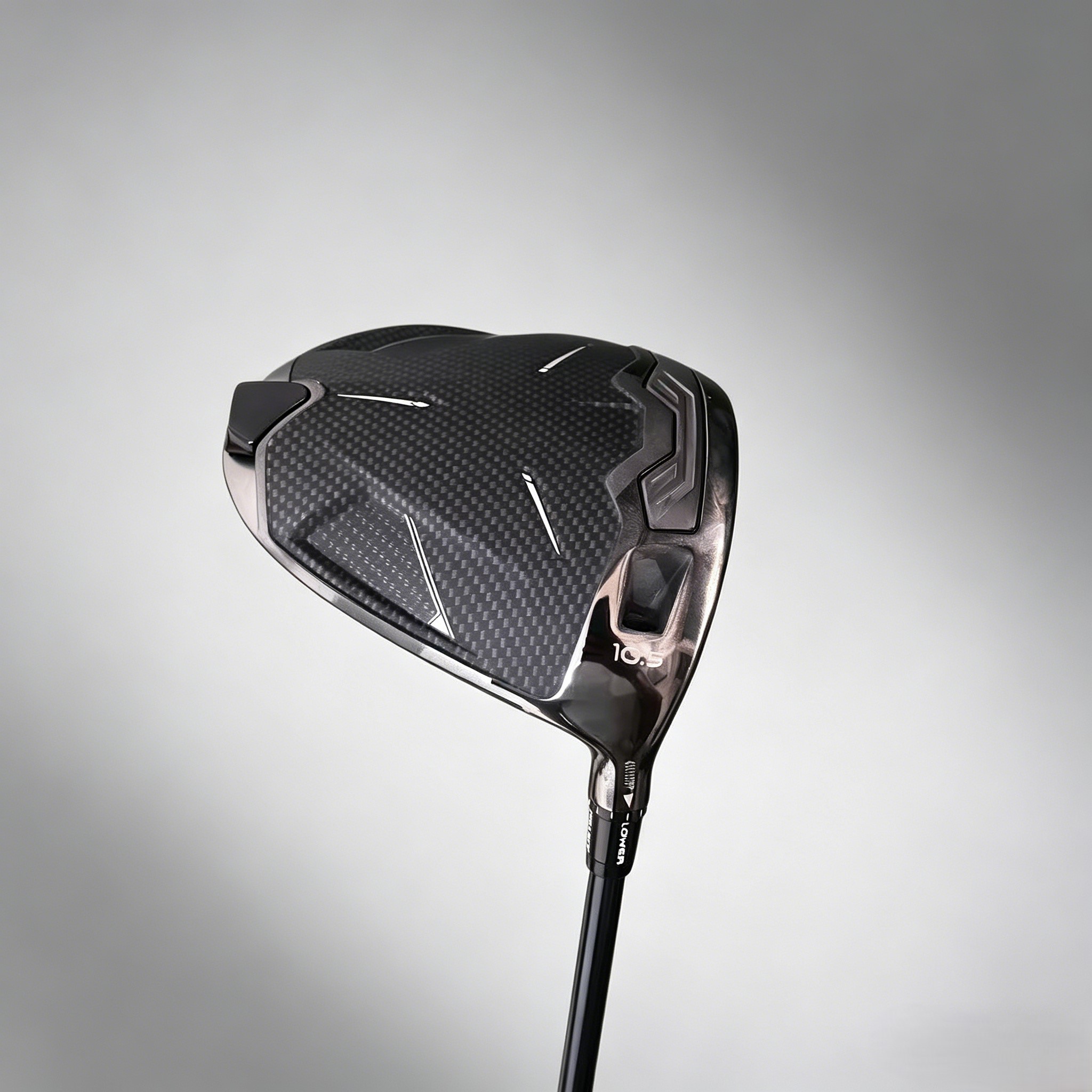 Shaft Flex Stiff - 1 Stück Golfschläger mit Carbonfaser-Schaft, Gummigriff,