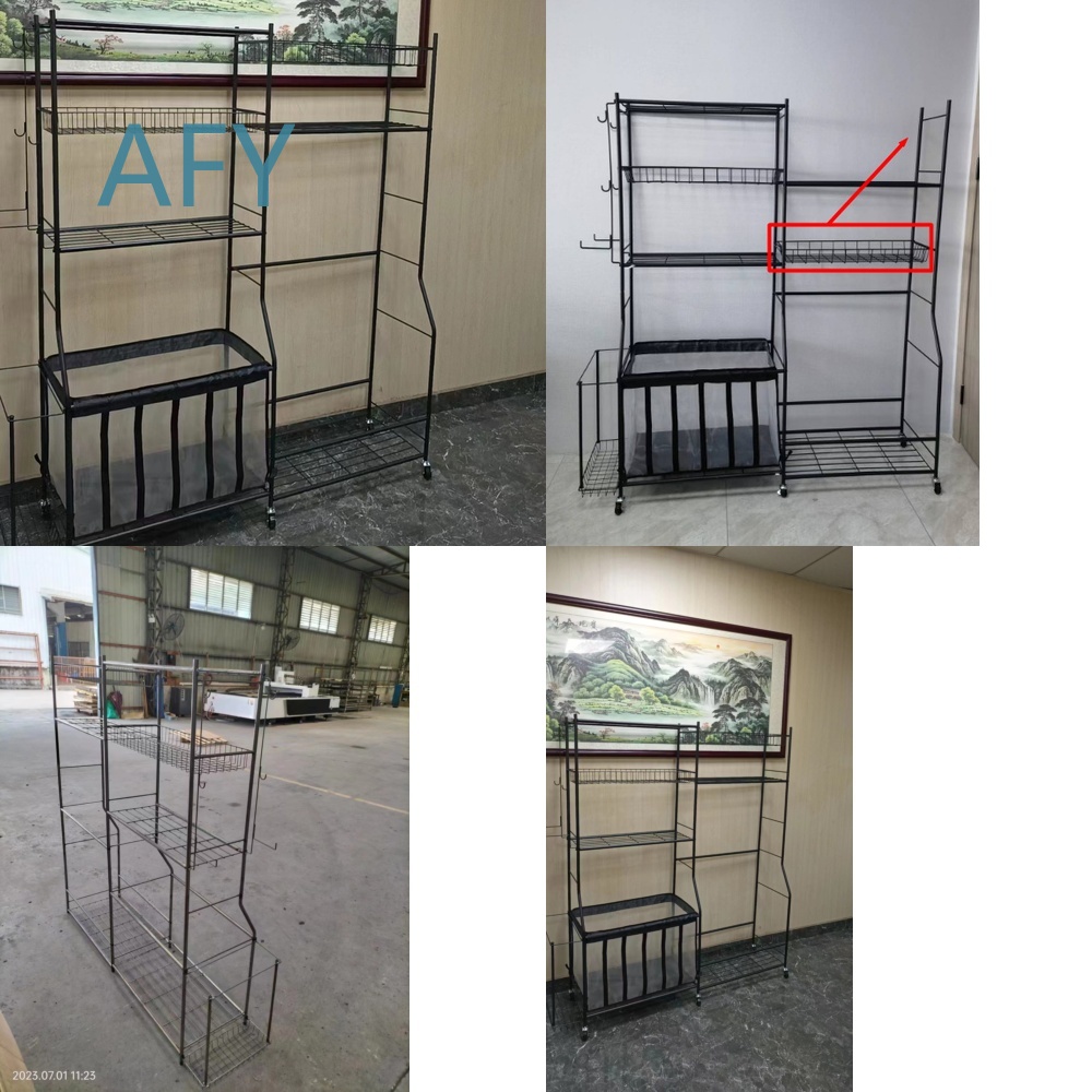 Golf Equipment Organizer For Garage - Golfball-Aufbewahrungsregal für Tragbare Sportausrüstung Verstellbares Rollregal