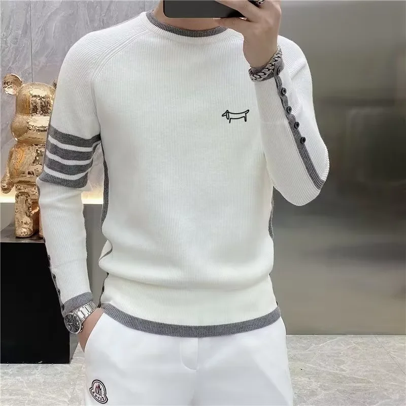 Golf Equipment Korea - Koreanische Golf-Strickpullover für Herren, modische Golfbekleidung,