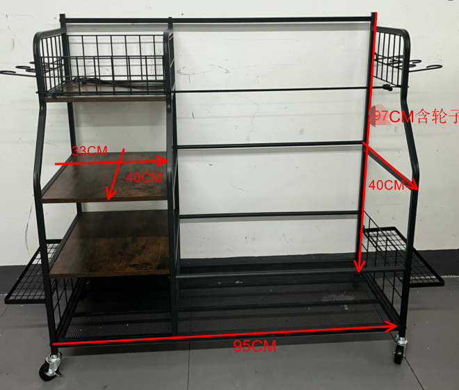 Rollbares Golf-Aufbewahrungsre – Golf Equipment Organizer For Garage Bewertung und Preis