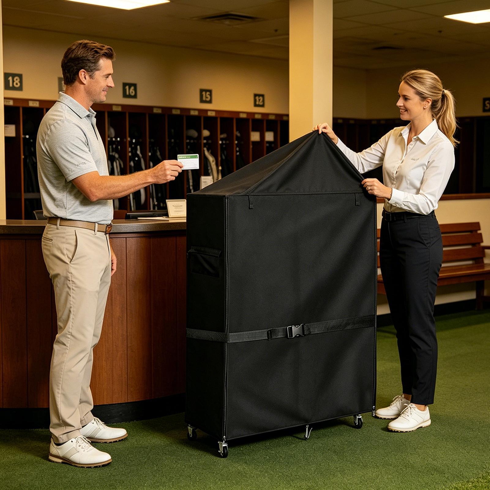 Staubschutzhülle für Golf-Aufb – Golf Equipment Organizer For Garage Bewertung und Preis