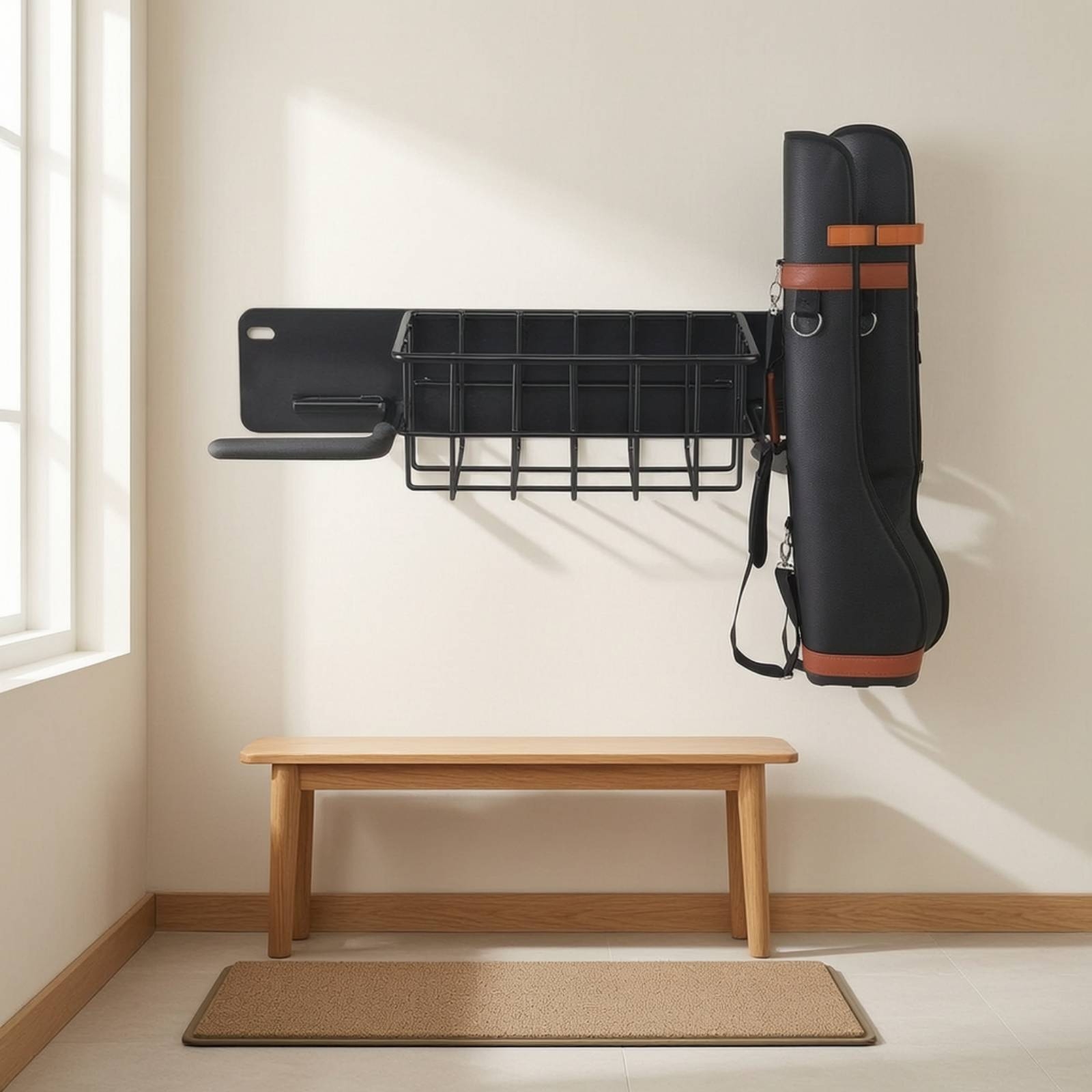Golf-Aufbewahrungsregal Wandmo – Golf Equipment Organizer For Garage Bewertung und Preis