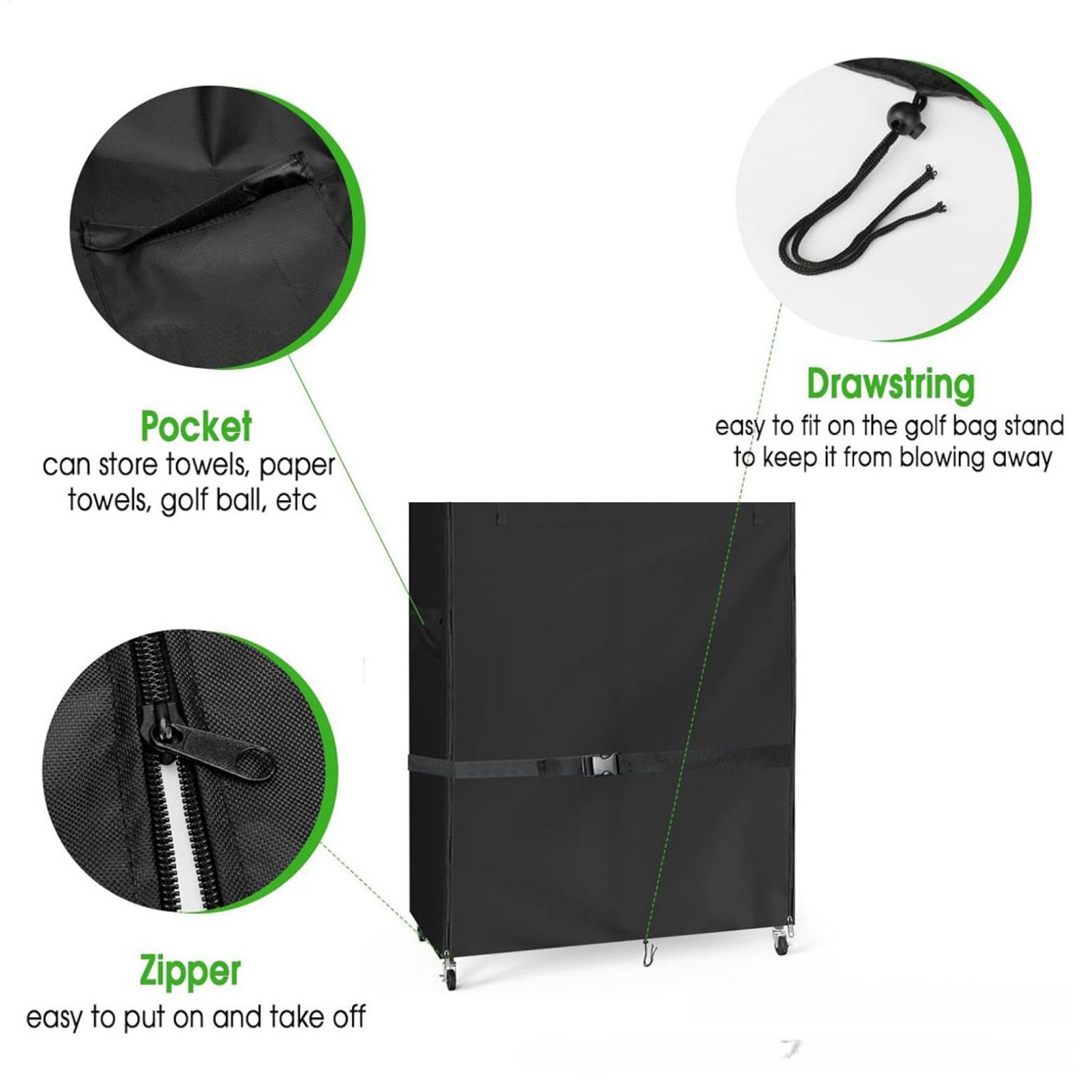Golfbag-Standabdeckungen aus O – Golf Equipment Organizer For Garage Bewertung und Preis